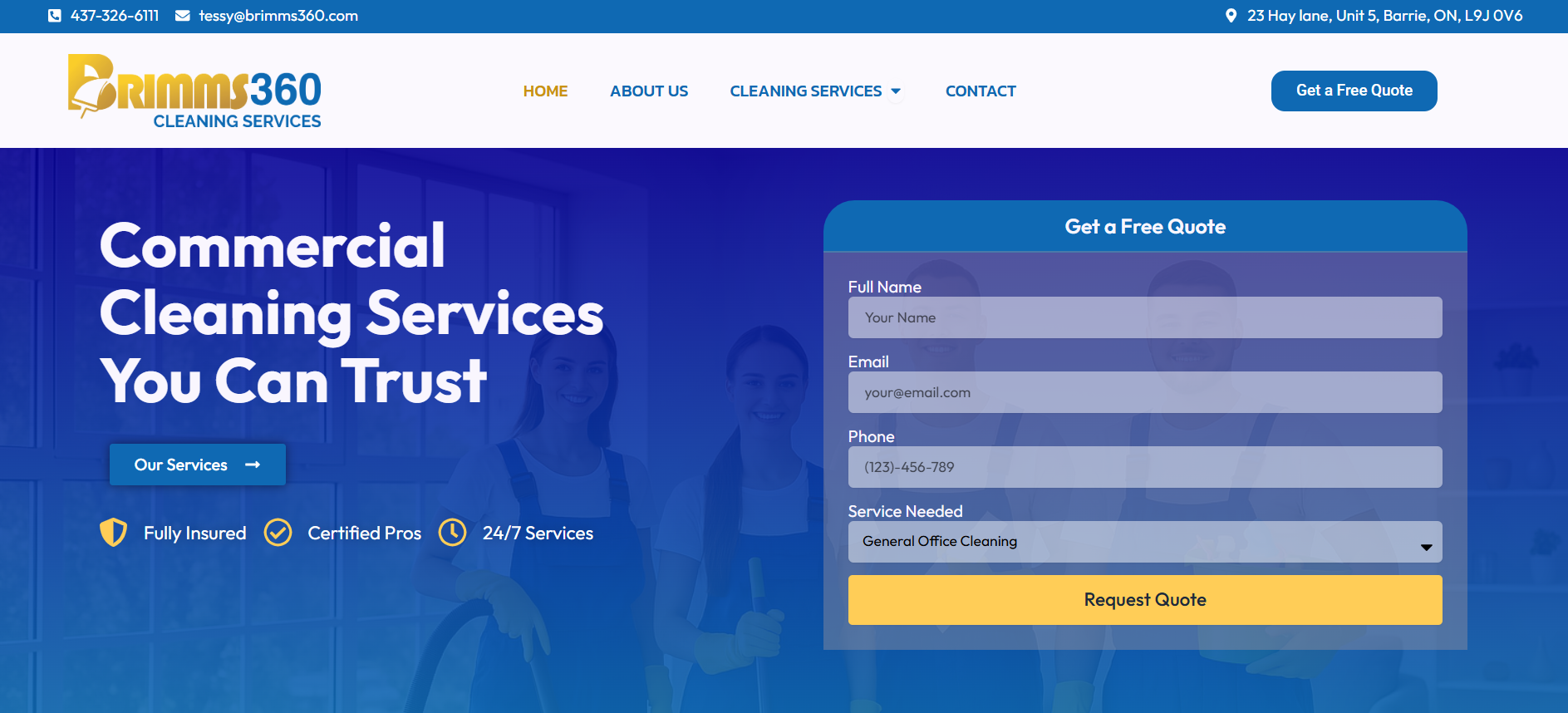 Brimms360 Cleaning Services